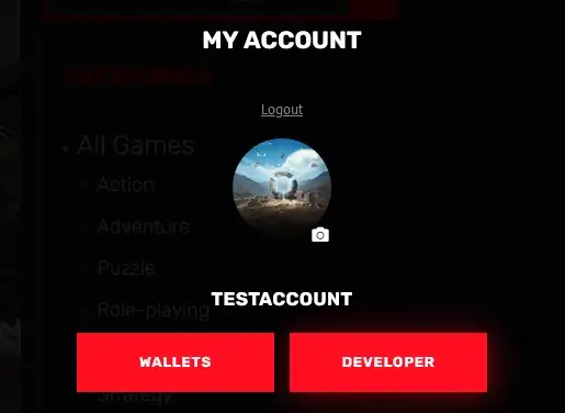 posts publish your game on isotopic my account screenshot