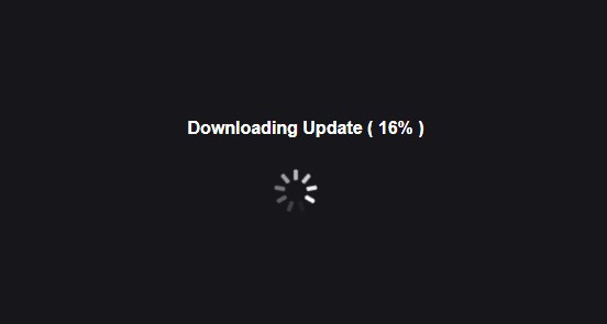 Isotopic Client downloading its update